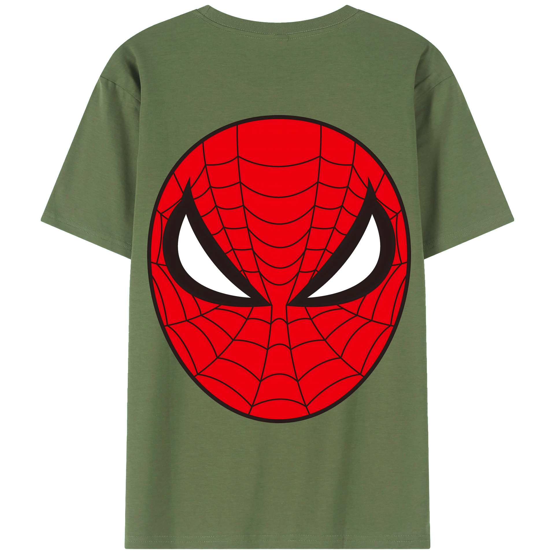 （画像用） アベンジャーズ The Avengers 綿100％ メンズ半袖Tシャツ（バックプリント） 通気性